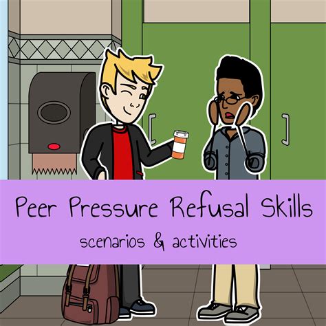Peer Pressure Refusal Skills Peer Pressure Activities Peer Pressure