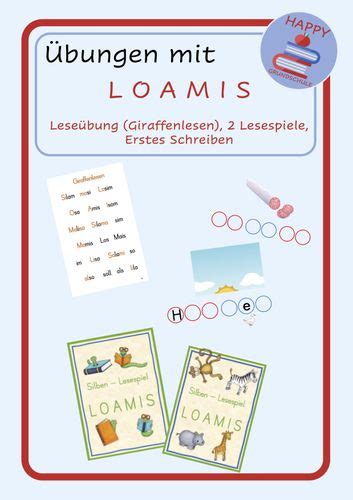Paket Mit Übungen Zu Den Buchstaben L O A M I S Unterrichtsmaterial