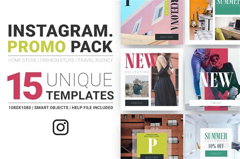 Multipurpose Instagram Promo Pack ~ Instagram Templates