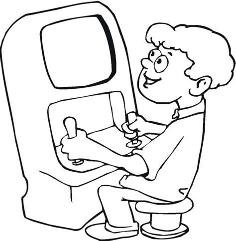 Learn colors, their names and relations with basic teaching materials such as color wheels and flash cards. Arcade Coloring Pages at GetColorings.com | Free printable ...