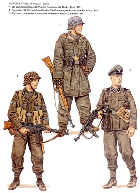 View Topic Some Nice Osprey Color Artwork Wwii German Uniforms