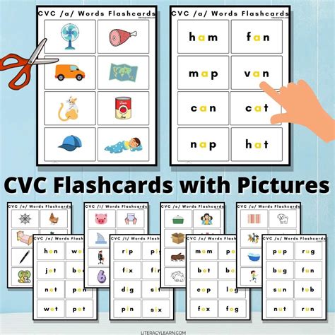 Free Printable Cvc Words With Pictures Free Printable Templates