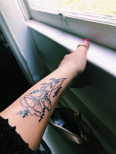 Forearm Tattoo Wildflowers 🌿 Tattoo Forearmtattoo Wildflowers