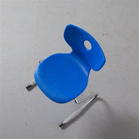 Pantoswing Lupo Chair Verner Panton Blue ⋆ Neef Louis Design Amsterdam