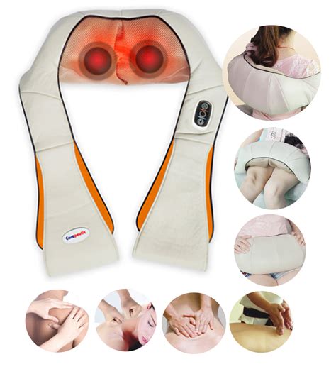 Carepeutic Deluxe Swedish Shiatsu Full Body Massager With Heat Therapy Carepeutic Outlet