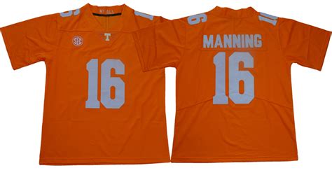 Men College Tennessee Volunteers Peyton Manning Football Jerseys