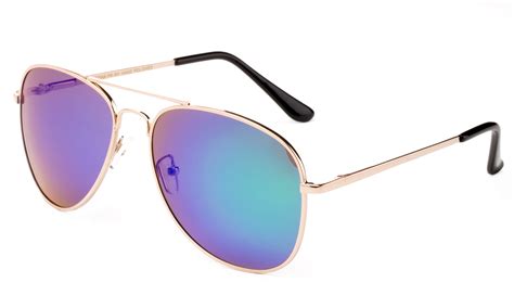 Newbee Fashion Polarized Sunglasses Classic Aviator Flash Full Mirror