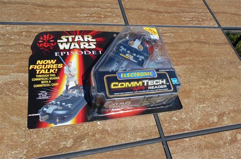 Vintage 1998 Star Wars Episode 1 Figure Electronic Commtech Reader