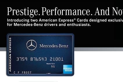 It provides 10,000 bonus points for new members who spend at. Mercedes-Benz credit cards only for few, some can't use it | Torque News