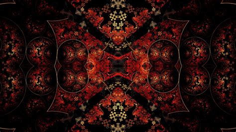 Dark Kaleidoscope Pattern Abstract Read More Wallpapershd