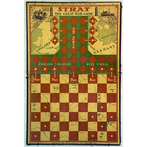 World War I Board Game Nthe Great War Game American Board Game By