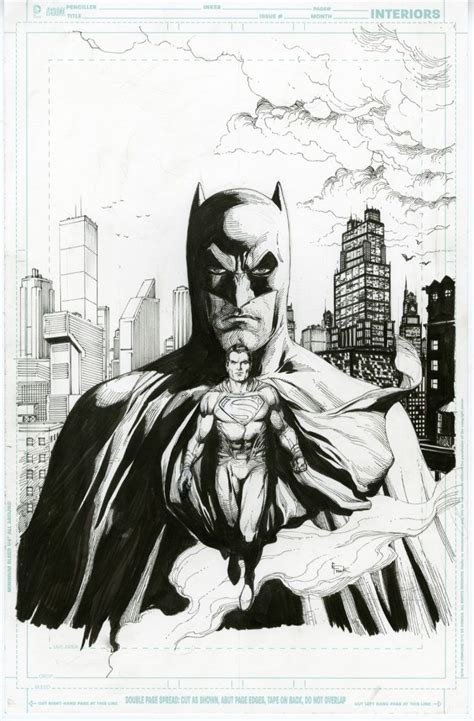 Gary Frank Unpublished Cover To Batman V Superman Dawn Of Justice