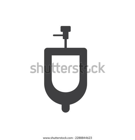 Illustration Urinal Urinoir Icon Toilet Vector Stock Vector Royalty Free Shutterstock