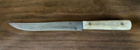 Vintage Old Hickory Shapleighs Hammer Forged Knife 1843 8 Blade