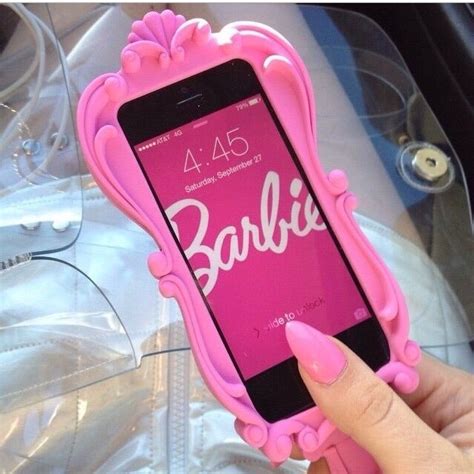 barbie pink mirror iphone case moschino inspired available for iphone