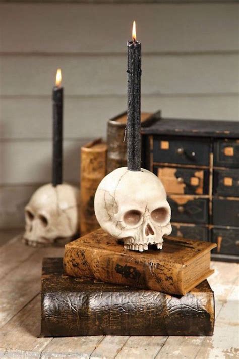 15 Creepy Gothic Candle Holder Ideas For A Scary Halloween Halloween