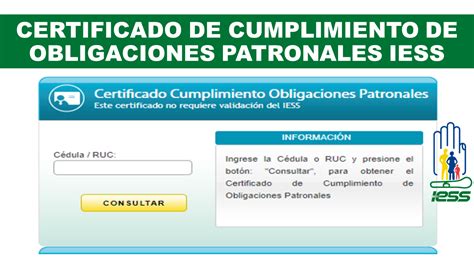 Certificado De Obligaciones Patronales Requisitos Pasos Y M S