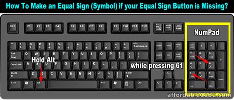 How To Type Or Make Equal Sign In Computer Keyboard Computers