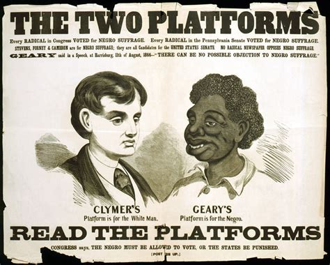 Bildet Svart Og Hvit Reklame Usa Amerika Neger Plakat 1866