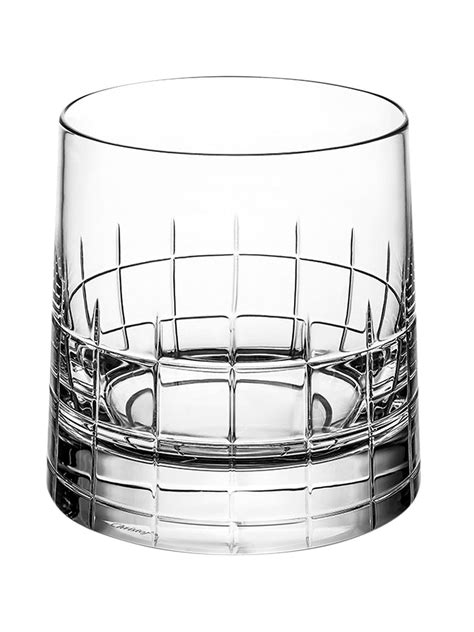 Christofle Graphik Double Old Fashioned Crystal Glass Farfetch