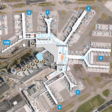 Amsterdam Airport Map Guide To AMS S Terminals