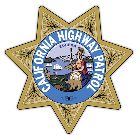 Buy Small California Highway Patrol Seal 2 Vinyl Decal Sticker