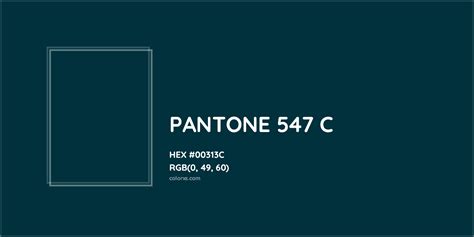 About Pantone 547 C Color Color Codes Similar Colors And Paints