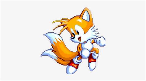 Sonic Mania Tails Pixel Art