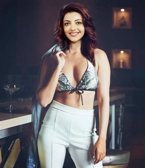 Super Sexy South Indian Actress Kajal Agarwal Hot Cleavage Images In Bikini And Ass Hot Sexy