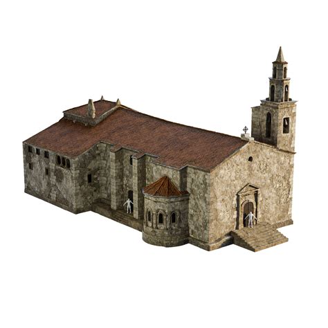 Italy Temple 3d Historic Models Blenderkit