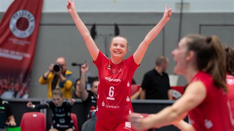 Dsc Volleyballerinnen Ziehen Souverän In Die Nächste Europacup Runde