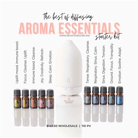 Doterra Aroma Essentials Kit Desert Naturals Essential Oils And