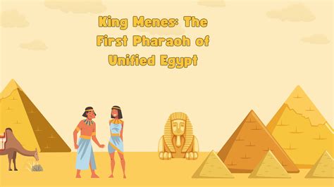 King Menes The First Pharaoh Of Unified Egypt