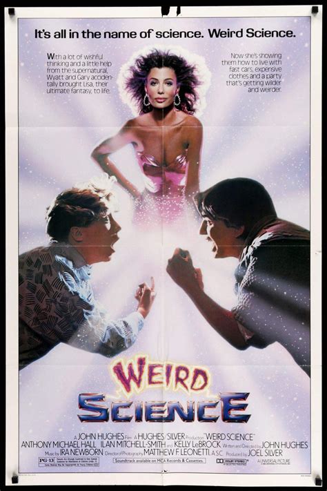 Weird Science 1985 Original One Sheet Movie Poster Original Film