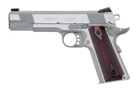 Colt Xse Government Model 45 Auto Brushed Stainless Steel 1911 Pistol