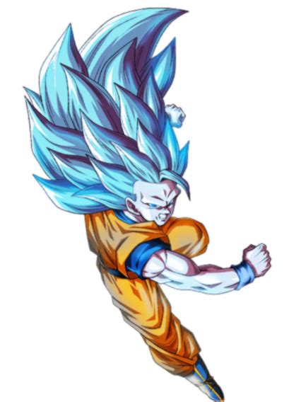 Goku Ssgss Blue Render By Ajckh2 On Deviantart