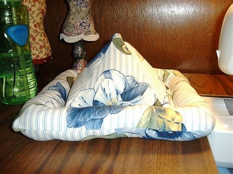 Pyramid Bookrest Pillow I Made