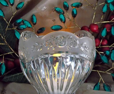 Oneida Crystal Votive Elegance For The Holidays Free Shipping