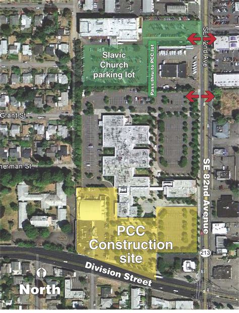 Sec Parking And Entrance Map For December 2012 News At Pcc