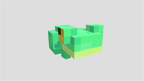 Frog Grenouille Minecraft Model 3d Model By Alph Alph222