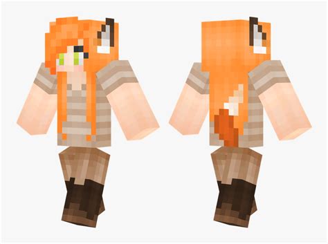 Fox Girl Minecraft Skin