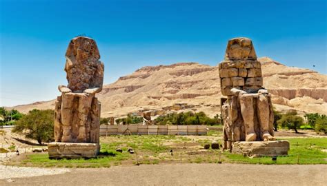 Located in rhodes, amada colossos resort is on the beach. Colossos de Memnon, as estátuas que cantavam