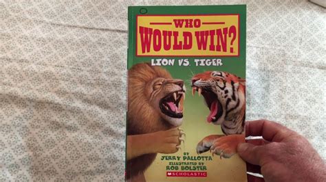 Who Would Win Lion Vs Tiger Book Review Youtube Otosection