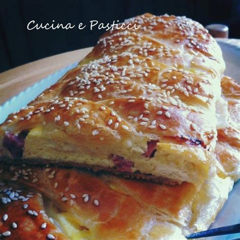 Lo chef luca gatti presenta la video ricetta della pasta sfoglia, una preparazione base utilizzata per ricette. Treccia di pasta sfoglia e ricotta | Ricette, Pasta ...