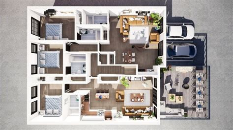 Realistic 3d Floor Plans Freelancer