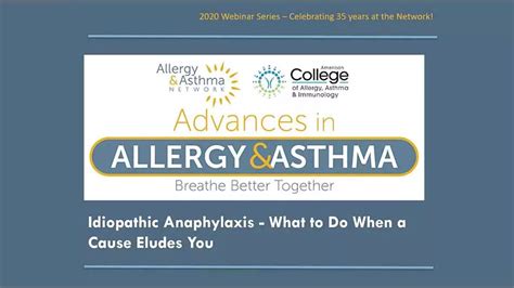 Idiopathic Anaphylaxis What To Do When A Cause Eludes You Allergy