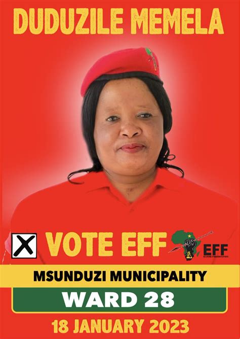 Economic Freedom Fighters On Twitter Happening Today Voteeff Voting Stations Are Open