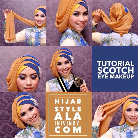 tutorial hijab pashmina untuk lamaran ragam muslim