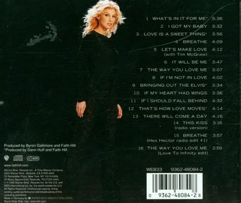 Breathe Faith Hill Cd Album Muziek Bol