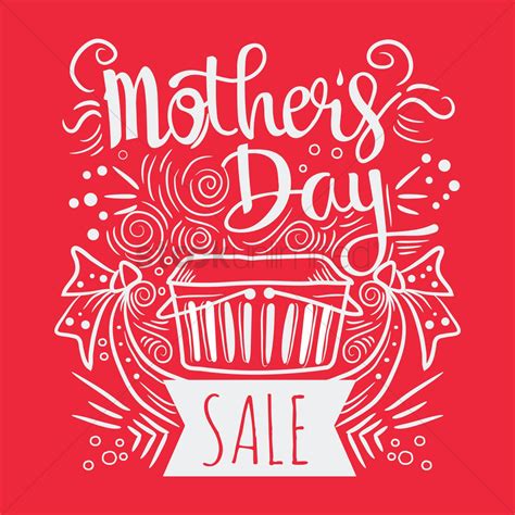 Save money on flowers, gifts, jewelry, food, accessories, clothing, photo services, and more. Mothers day sale Vector Image - 1807711 | StockUnlimited